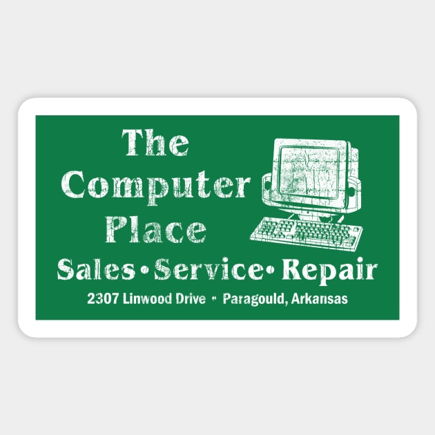 The Computer Place Magnet by rt-shirts